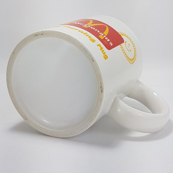 Vintage McDonalds Mug Teacup My Morning Mug Retro Collectible Restaurant Ceramic - Picture 9 of 11